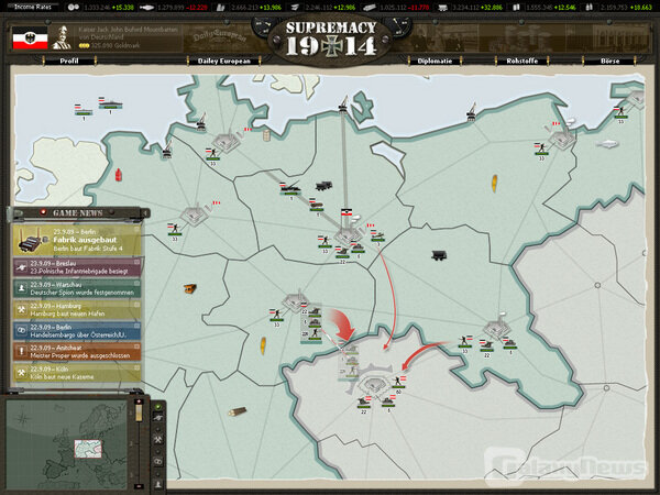 Screenshot Supremacy 1914