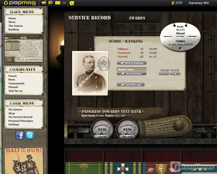 Screenshot Supremacy 1914