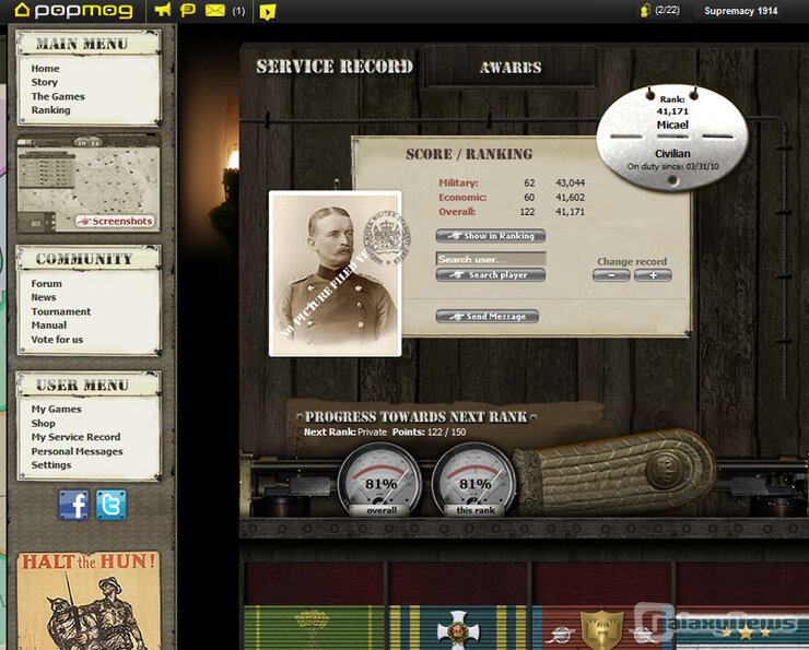 Screenshot Supremacy 1914