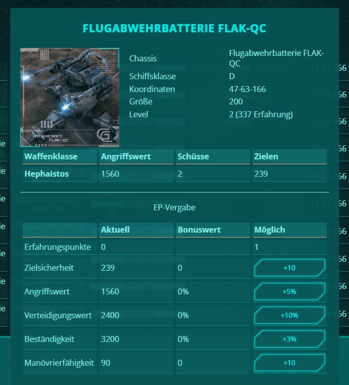 Screenshot Universe Dawn