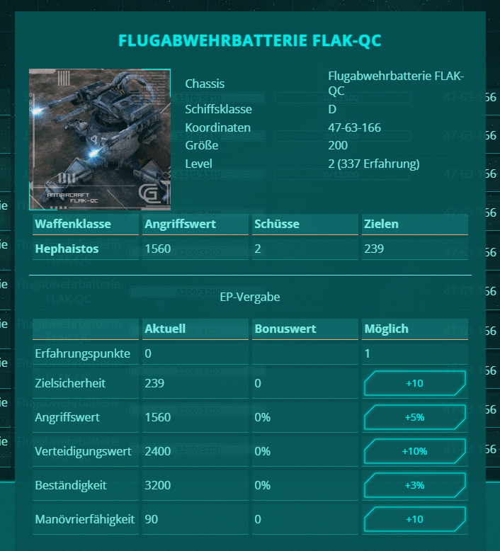 Screenshot Universe Dawn