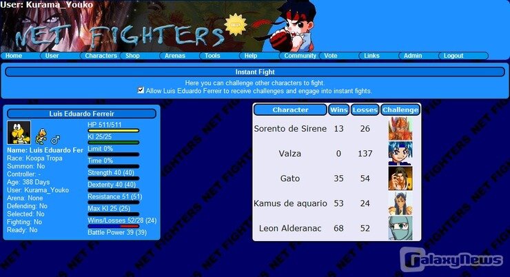 Screenshot Net Fighters