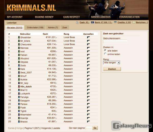 Screenshot Kriminals