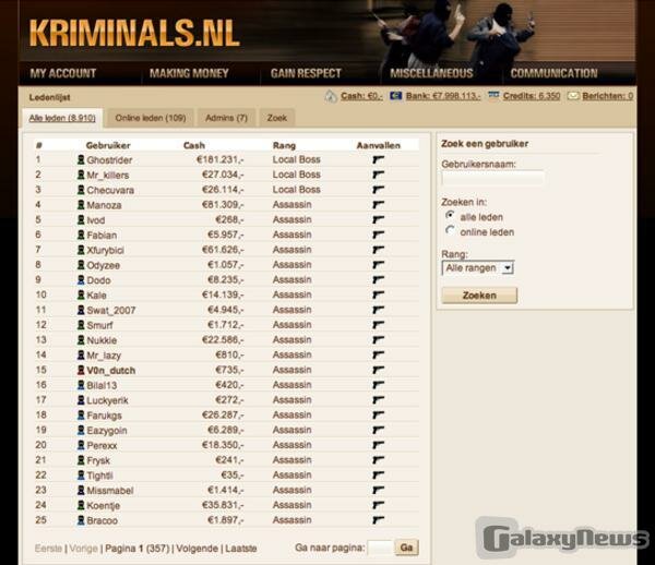 Screenshot Kriminals