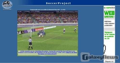 Screenshot SoccerProject