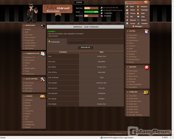 Screenshot Bulletstar