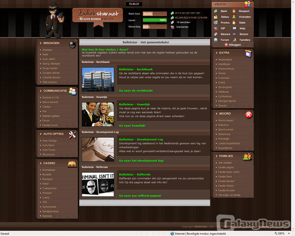 Screenshot Bulletstar