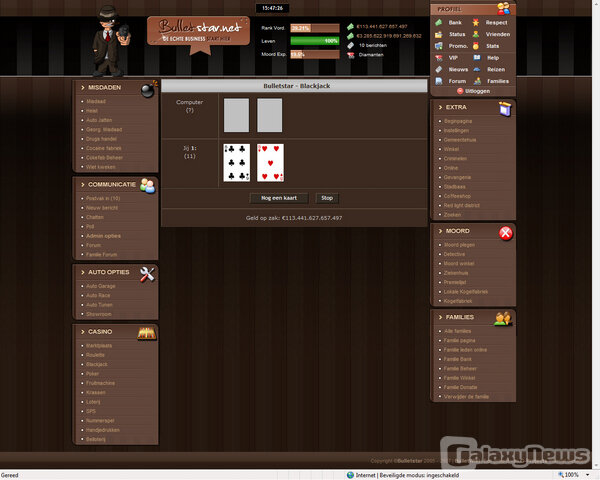 Screenshot Bulletstar