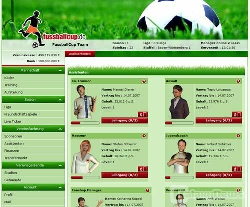 Screenshot Footballcup