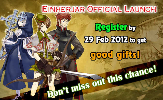 Neues Browsergame Einherjar geht heute an den Start