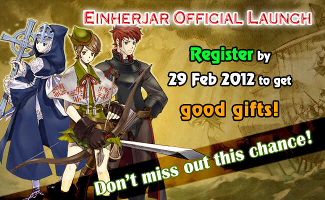 Neues Browsergame Einherjar geht heute an den Start