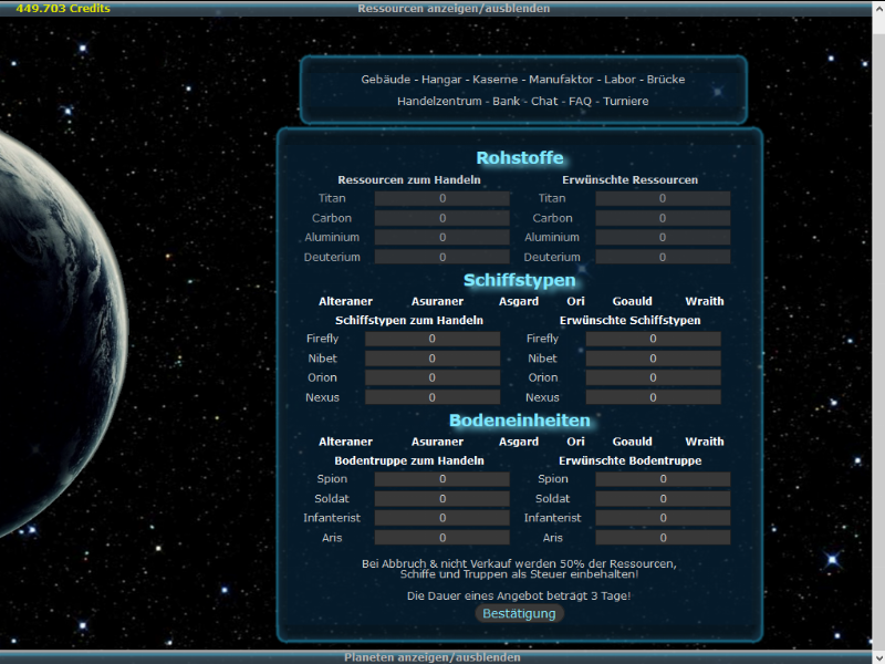 Screenshot Galactic Paradise