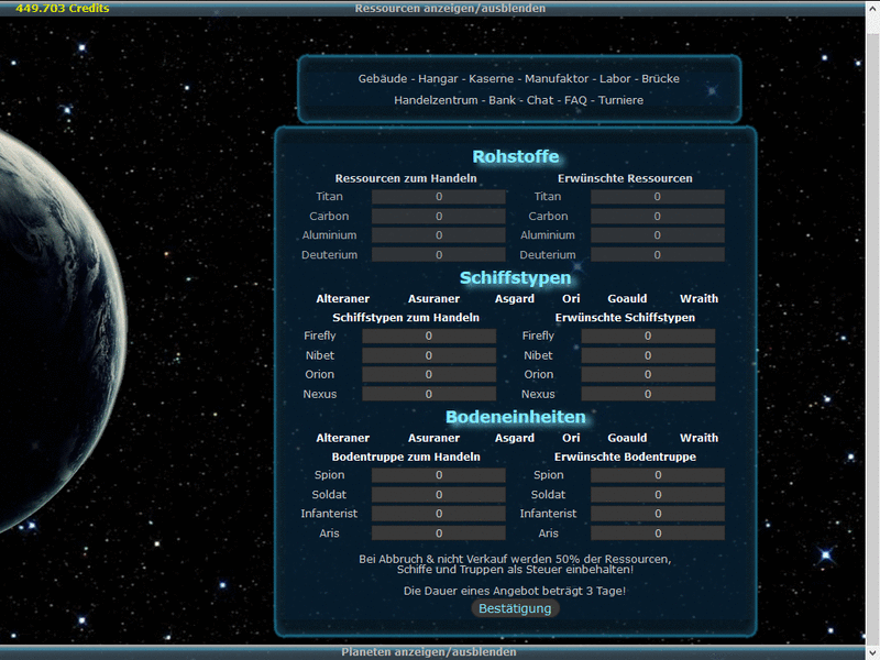 Screenshot Galactic Paradise