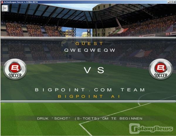 Screenshot actionleague