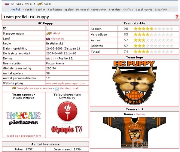 Screenshot Powerplay Manager