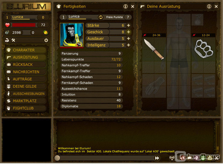 Screenshot Elurium :: Harmont Chroniken