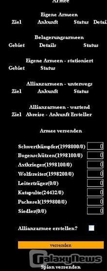 Screenshot Age of Fear