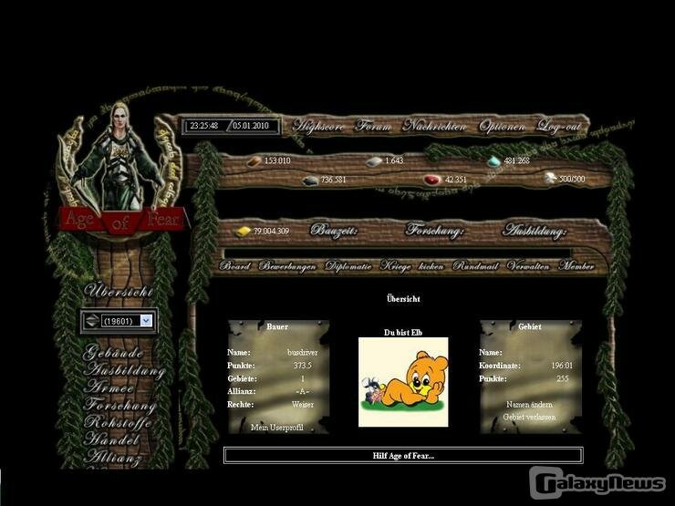 Screenshot Age of Fear