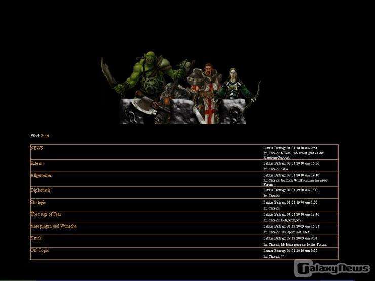 Screenshot Age of Fear