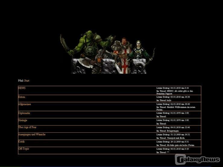 Screenshot Age of Fear