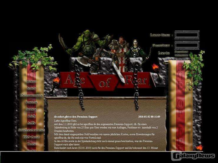 Screenshot Age of Fear