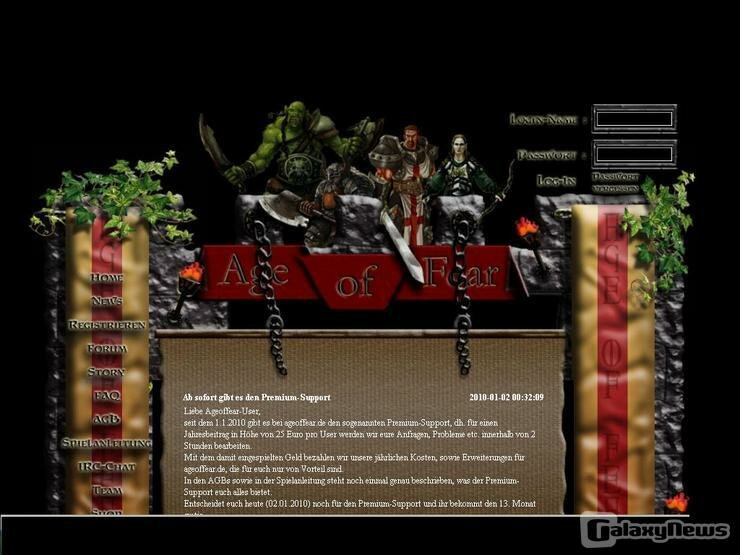 Screenshot Age of Fear