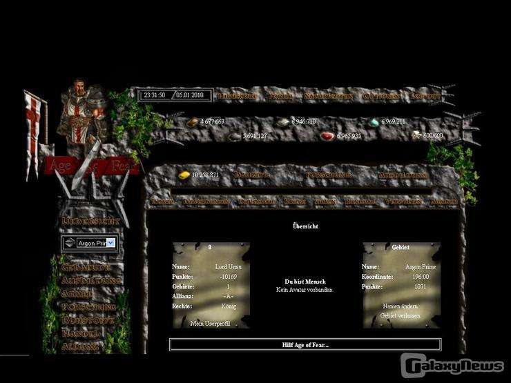 Screenshot Age of Fear