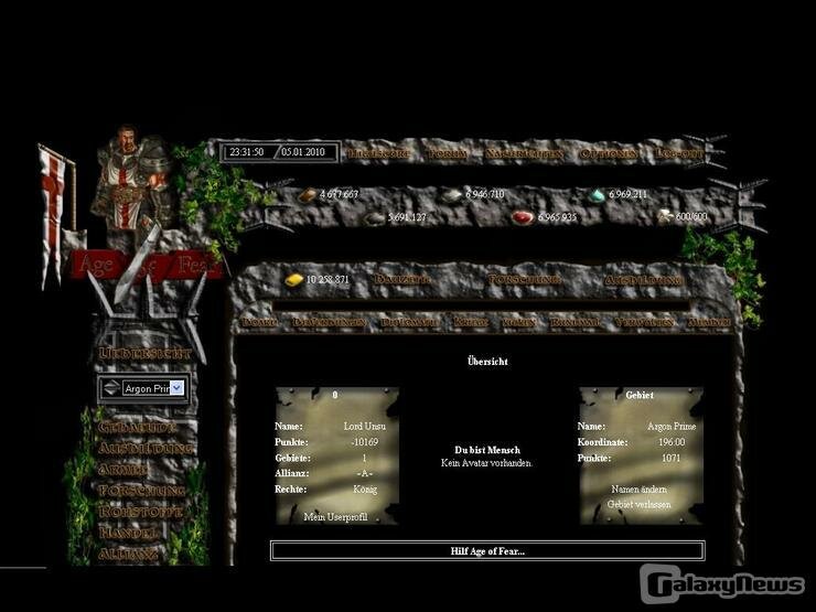 Screenshot Age of Fear