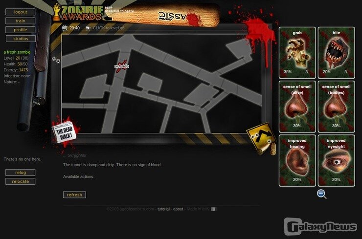 Screenshot Zombie Awards