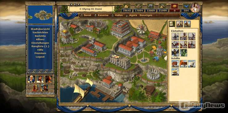 Screenshot Grepolis