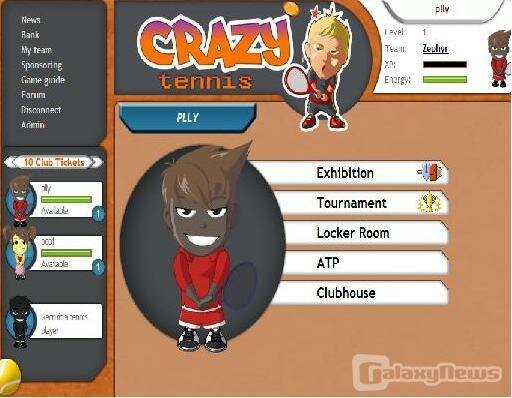 Screenshot CrazyTennis