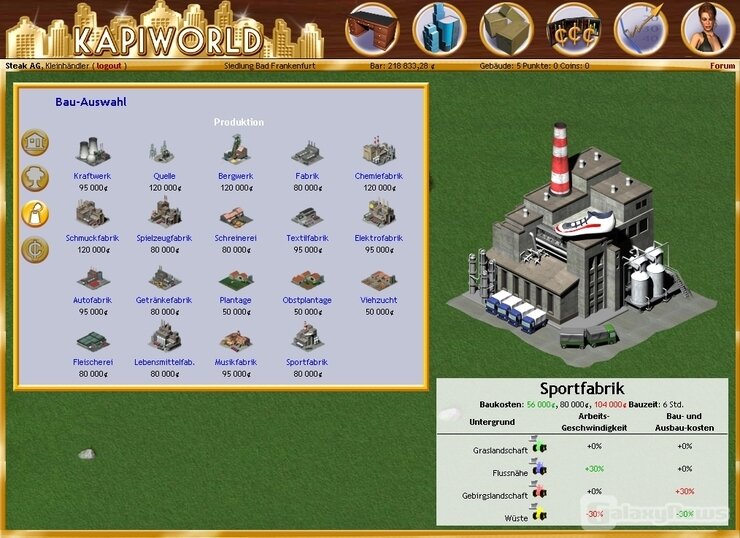 Screenshot Kapiworld