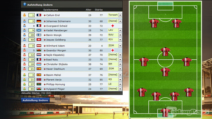 Screenshot AV-Kicker - Der Fussball-Manager
