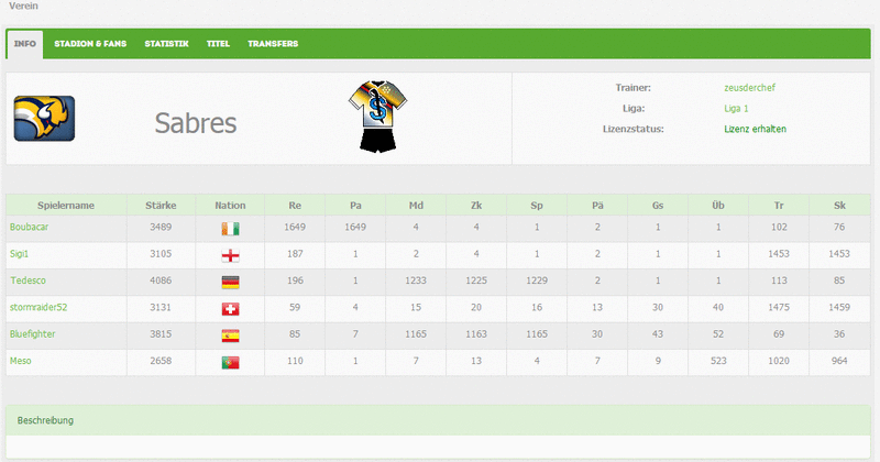 Screenshot Be a Soccerstar