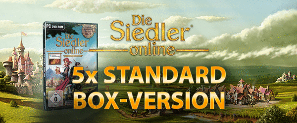 5x Die Siedler Online Box-Version 