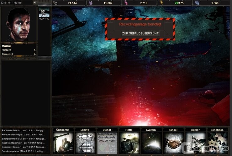 Screenshot Space Pioneers 2