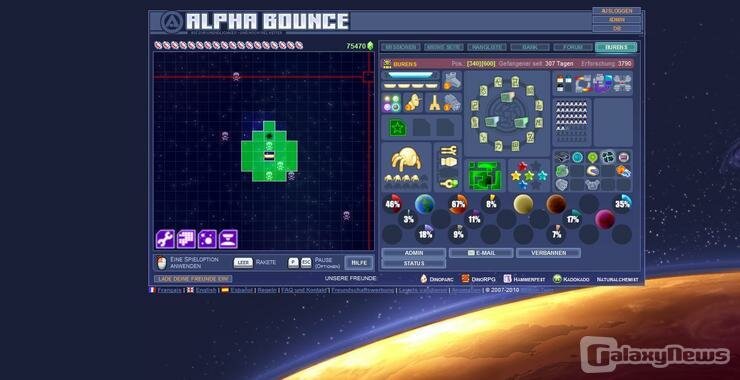 Screenshot Alphabounce