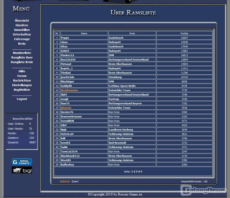Screenshot Rescue Game
