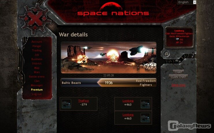 Screenshot Space Nations