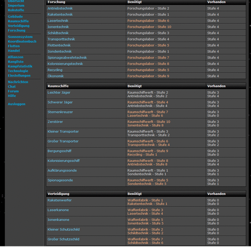 Screenshot SpaceFights