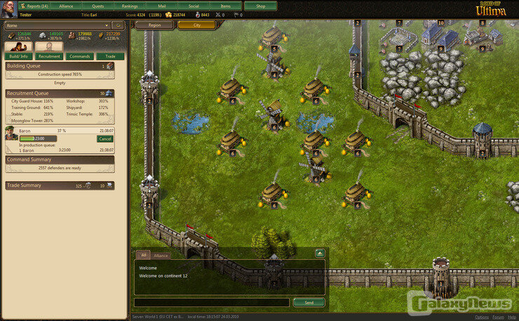 Screenshot Lord of Ultima