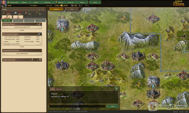 Screenshot Lord of Ultima