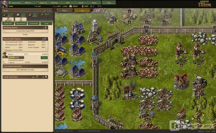 Screenshot Lord of Ultima