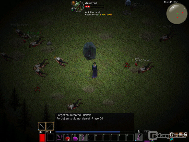 Screenshot Forgotten Elements