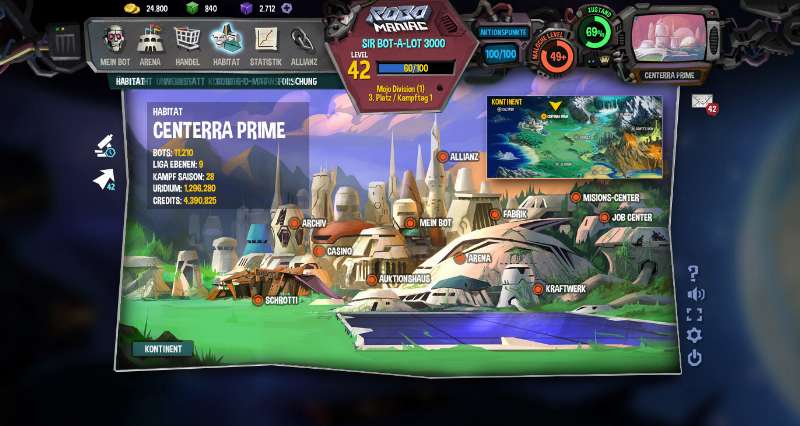 Screenshot ROBOMANIAC