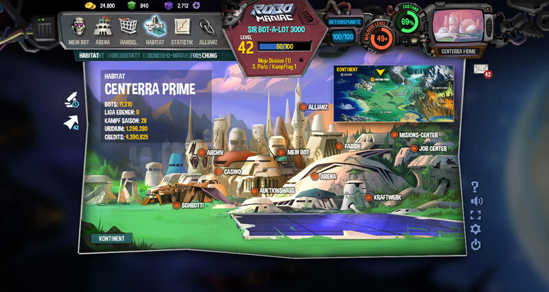 Screenshot ROBOMANIAC