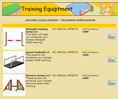 Screenshot MyStable Online Horse Game