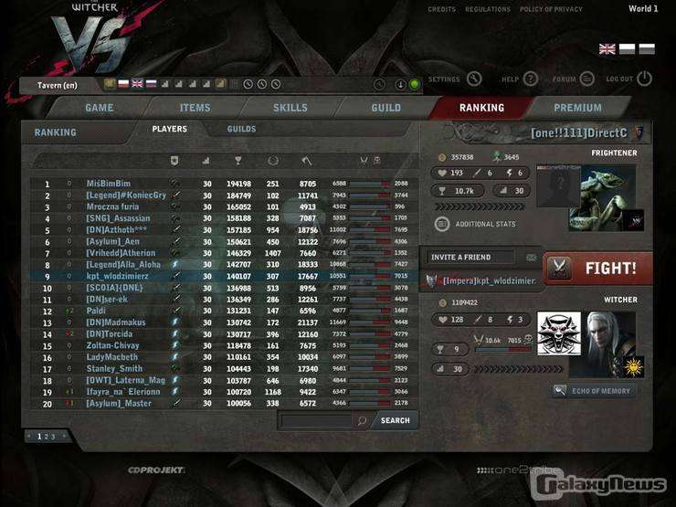 Screenshot The Witcher