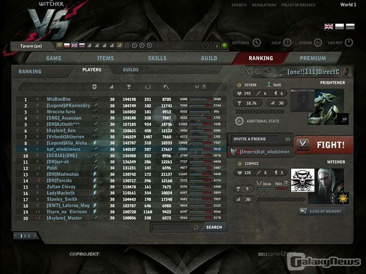 Screenshot The Witcher