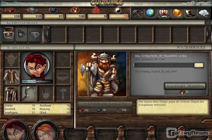 Screenshot Cultures Online